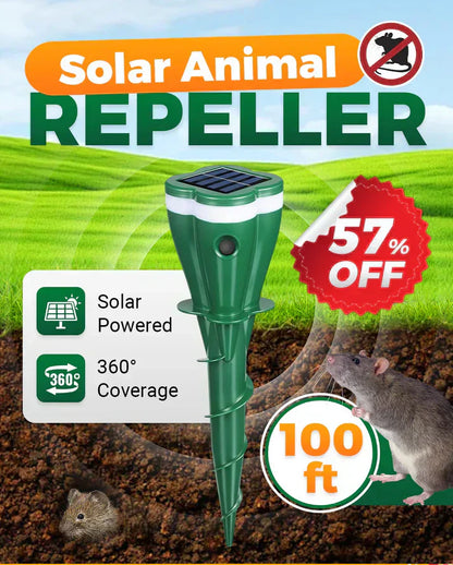 ☘️Solar Powered Waterproof Animal Repellent