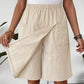 ⏳LAST DAY SALE 50% OFF !!📢Women's Casual Elastic Waist Wrap Skort