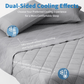 ❄️Hot Summer Sale ⭐Cooling Throw Blanket for Hot Sleeper💤