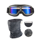 🥽  🏍️ Vintage Helmet Goggles Motorcycle Goggles – UV Protection, Anti-Fog & Adjustable Strap 🛡️