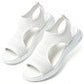 Breathable mesh platform sandals for women