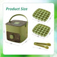 🥳2026 HOT SALE🥳💞50K+ SOLD!💥🥤🧊 Ice Cube Maker with Storage – 48 cubes at once, leak‑proof lid. Stackable, saves space. Includes ice scoop & tong. A summer essential. 🏖️✅