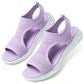 Breathable mesh platform sandals for women