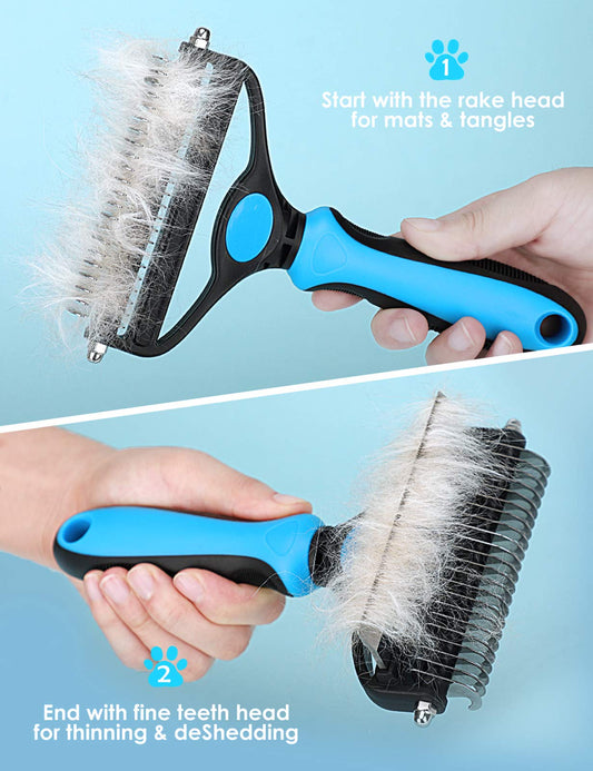 ⏰🔥 Professional Pet Shedding Comb – Effectively Removes Loose Hair – Pay on Delivery 🐾✅