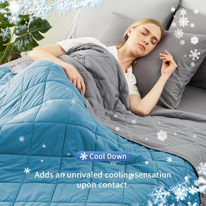 ❄️Hot Summer Sale ⭐Cooling Throw Blanket for Hot Sleeper💤
