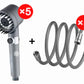🚿Multi-functional High Pressure Shower Head Set