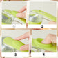 🐾 Buy 1 Get 1 Free! 🌿 Pet Bath Brush – Long Handle, Shampoo Dispenser, 2 Bristle Types, Easy Grip 🧴