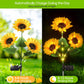 ⏰🔥LIMITED-TIME 50% OFF! 🌻 Sunflower Solar Lights – Auto On/Off, 14H Glow & IP65 Waterproof, Perfect for Garden & Patio ✨☀️