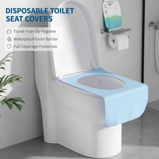 ⏳Limited-time 50% OFF⏰Disposable Waterproof Toilet Seat Covers Pack🚽✨
