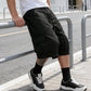 👖 LIMITED TIME: 50% OFF! 🔥 Men's Plus Size Capri Pants – Wide-Leg Loose Fit, Drawstring Waist & Large Pockets ✨