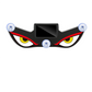 Solar Powered Devil's Eye LED Car Warning Light