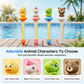 Cartoon Animal Pull-Action Water Gun Toy