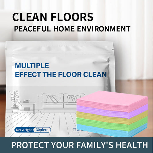 🧹 50% OFF NOW!✨ 30-Pieces Multi-Effect Floor Cleaning Sheets – Powerful Stain Removal & Fresh Scent 🌿