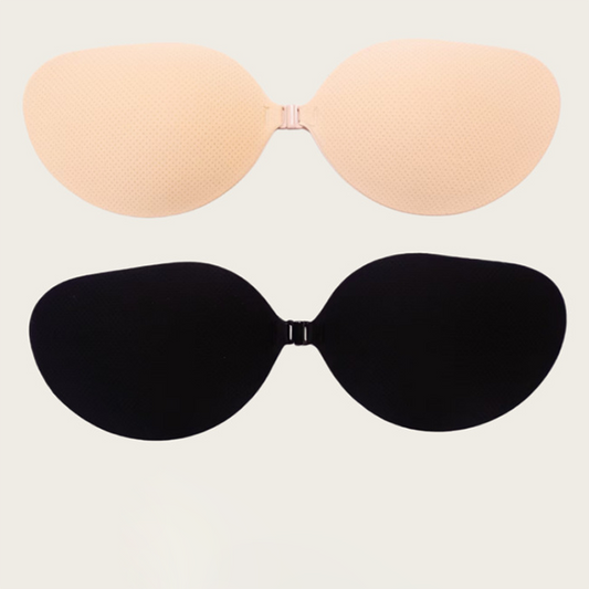 🔥Last Day Buy 1 Get 1 Free!!💎 Front Clasp Sticky Push-Up Bra | Deep Plunge Reusable Adhesive Bra Cups