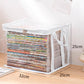 💖2026 Hot Sale✨Transparent Large-Capacity Dustproof & Moisture-Proof Book Storage Bag