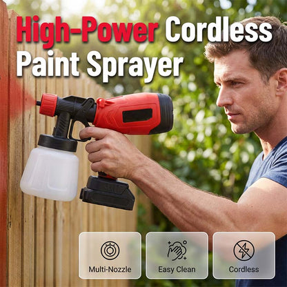 Multi-Purpose Cordless Electric Paint Sprayer