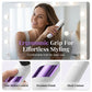 Cordless Ceramic Hair Straightener Brush