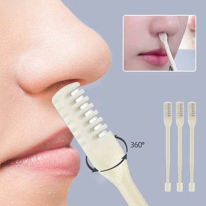 🚨🔥 HOT SALE | 2-in-1 Manual Nose Hair Trimmer – Quick, Safe & Easy Grooming! 🔥🚨