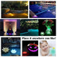 Submersible LED Pool Lights (RF Remote Control)
