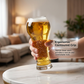 ⚽🏆 Creative Hercules Football Beer Glass, World Cup Style Glass Cup, Trendy Bar Drinkware, Perfect Father's Day Gift 🎁🍺