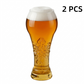 ⚽🏆 Creative Hercules Football Beer Glass, World Cup Style Glass Cup, Trendy Bar Drinkware, Perfect Father's Day Gift 🎁🍺